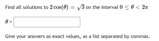 Without using a calculator, find the exact value of SJIF 1 (