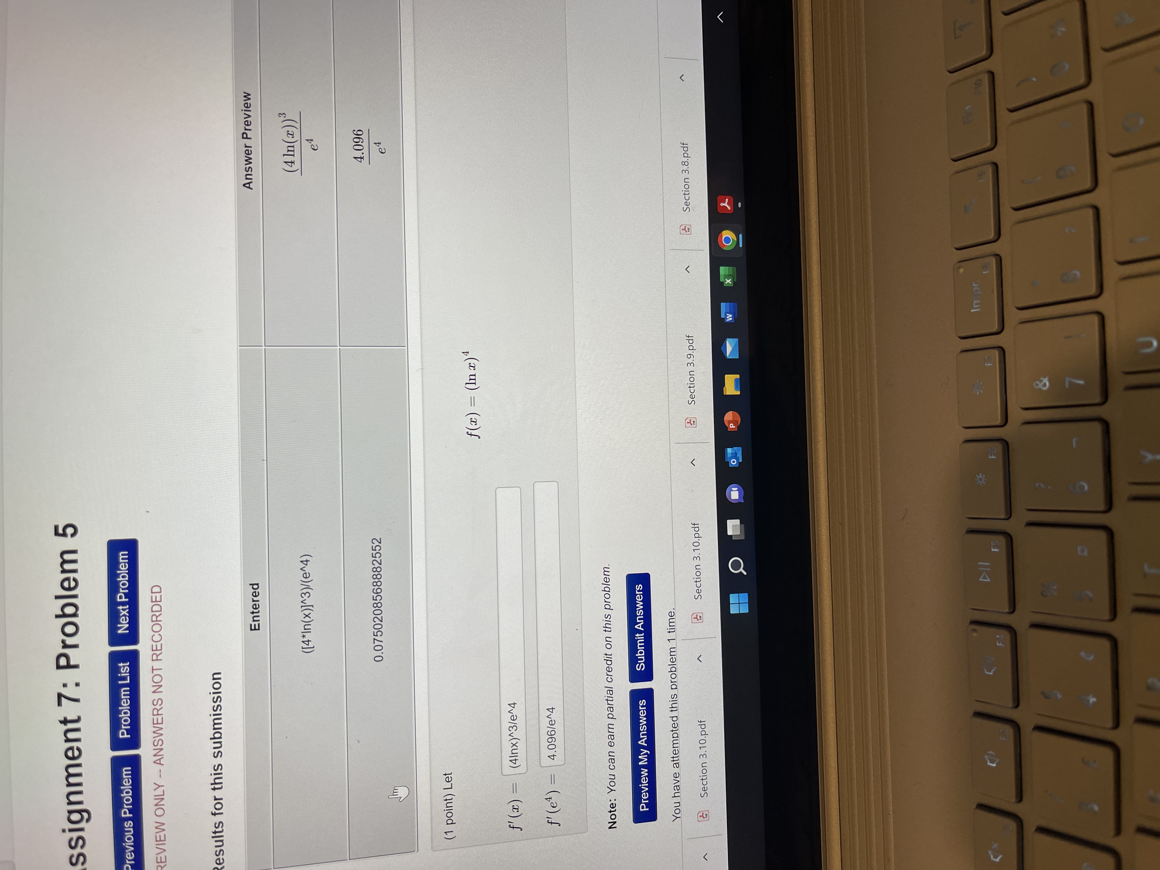 (Canada) dy a. Compute dx dy dx b. The ellipse has two