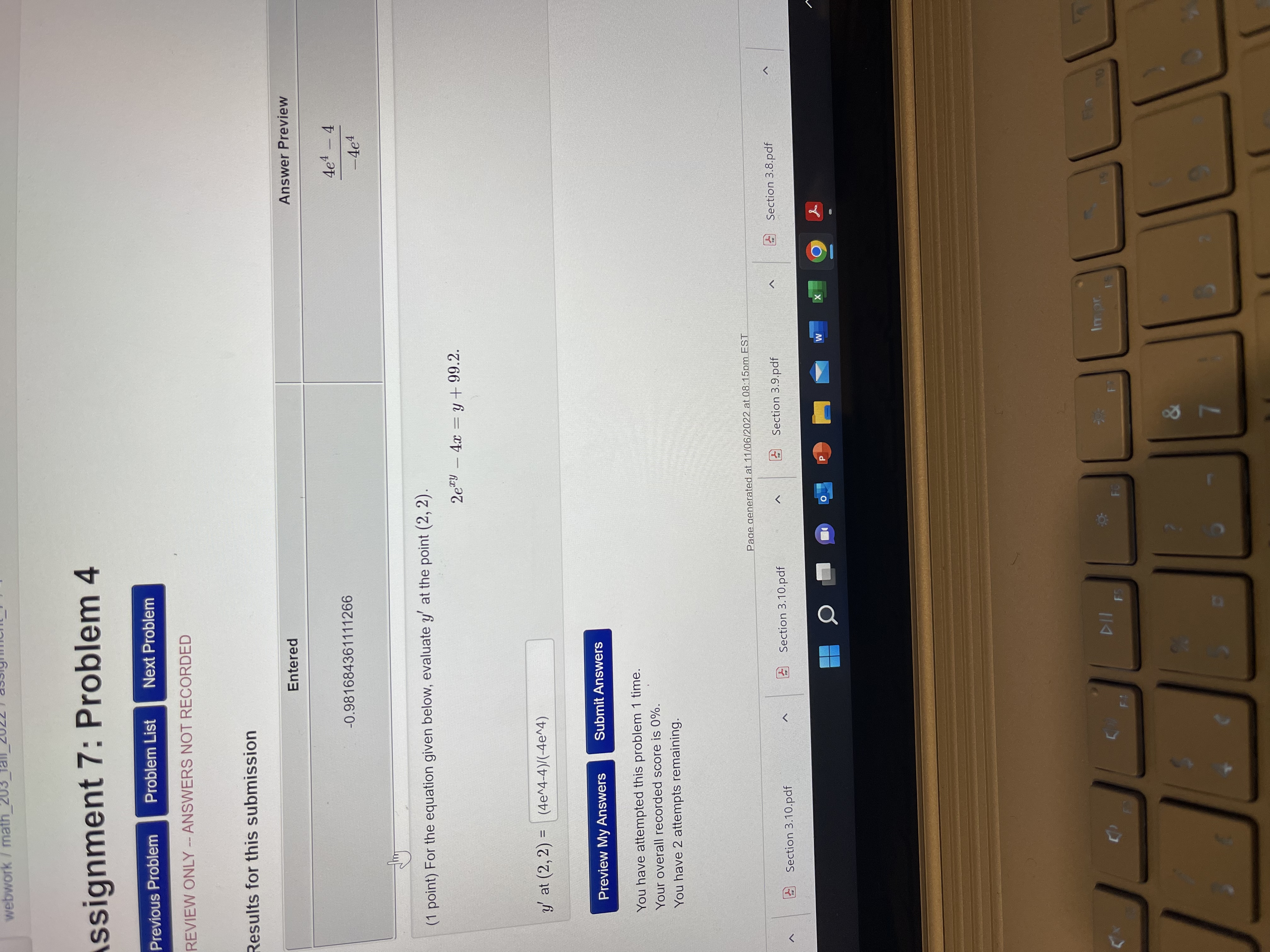 horizontal tangents. Find an equation of the lower one. The lower horizontal