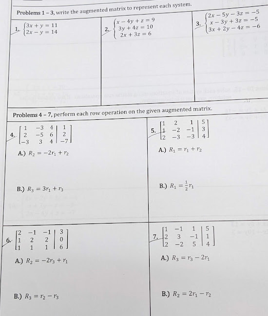 system. 2x - 5y - 32 = -5 3x + y =