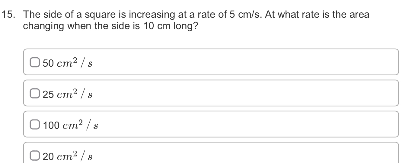 of sides P = 2L + 2w m = 2 - V1