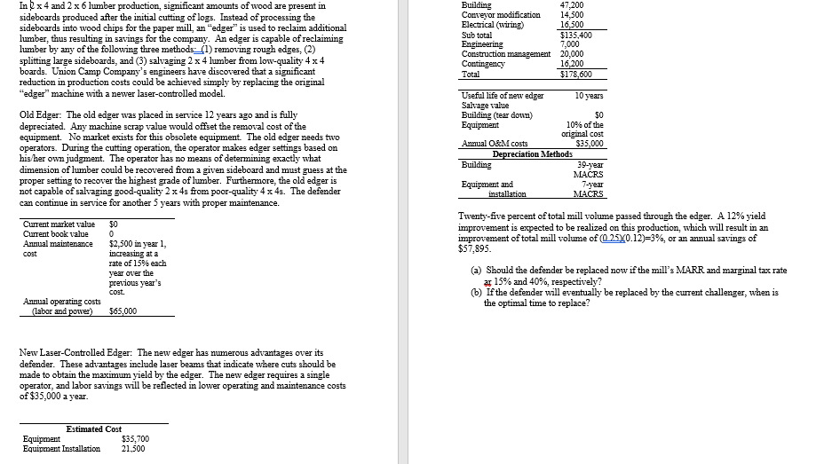 evaluation techniques In 2 x 4 and 2 x 6 lumber production,