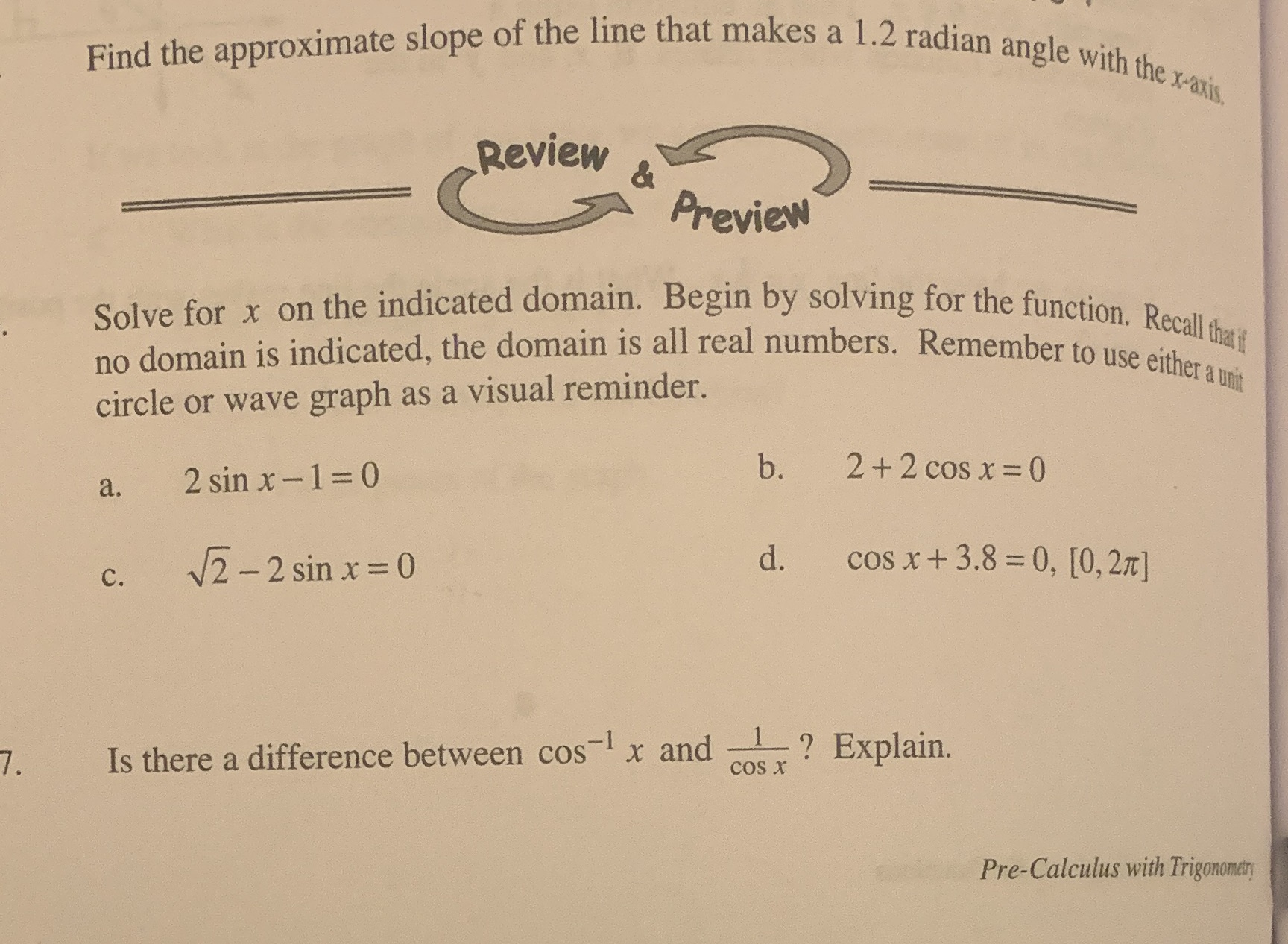 I REALLY need help on these problems. And I would REALLY appreciate