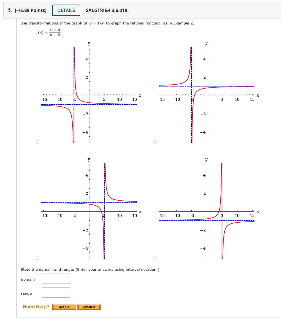as x - 2. (c) Determine the horizontal asymptote, based on Tables
