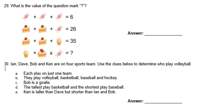 26. Maria is putting up a tent for a family reunion. The