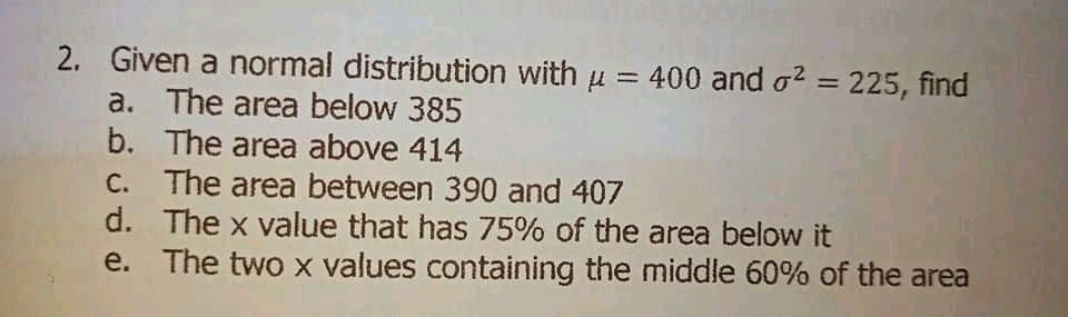 buy one ticket, what will be your expected gain?3. Given the normally