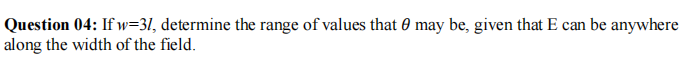 the field, P. The engineer walks the distance, d, from E to