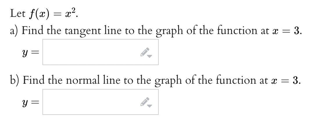 (5, f(5)) and (5 + h, f(5 + h)). Slope of secant
