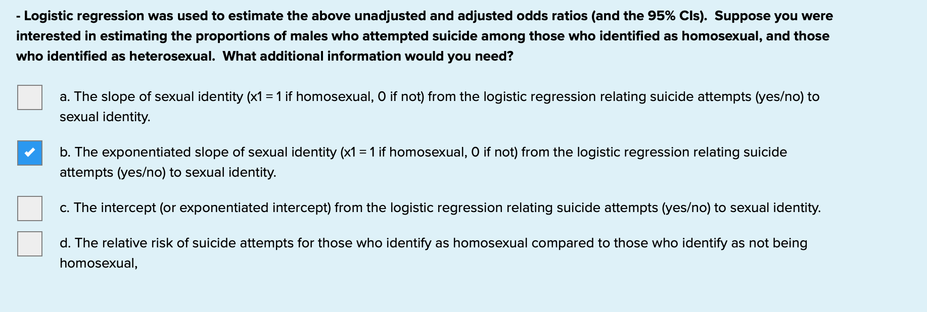 female adolescents: Table: Relationship Between Attempted Suicide and Sexual Orientation, Presented Separately