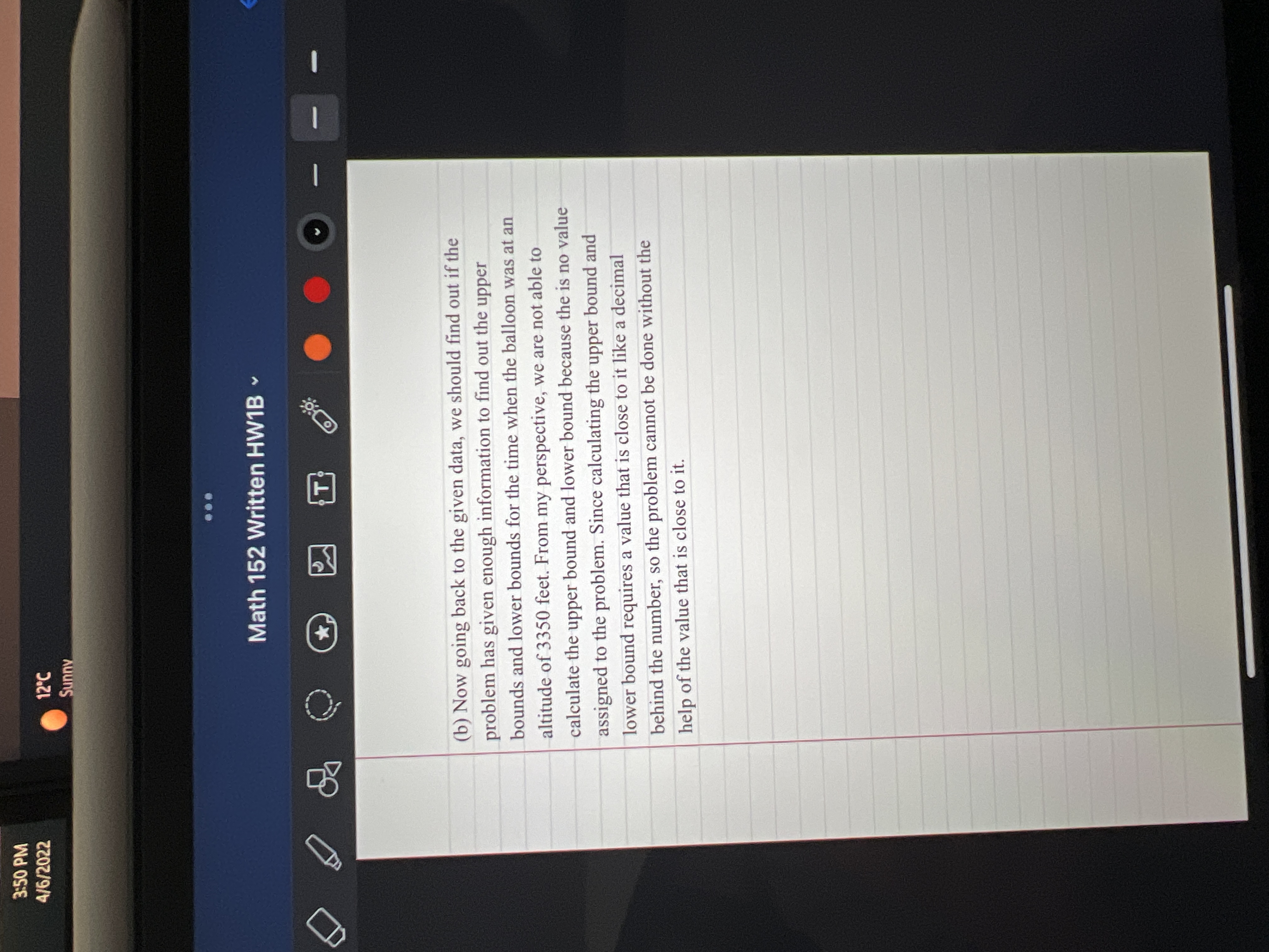  Please help me find the upper bound and lower bound for