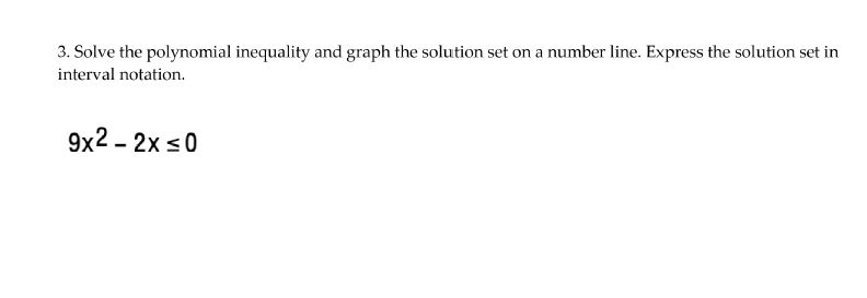 a number line. Express the solution set in interval notation. 912-2150
