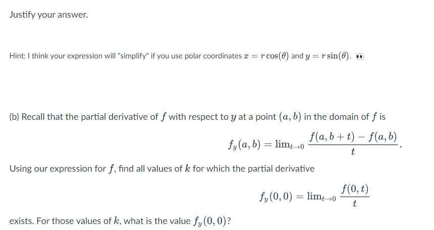 y? ) lim(x,y)-+0 = 0. x6 + yoJustify your answer. Hint: I
