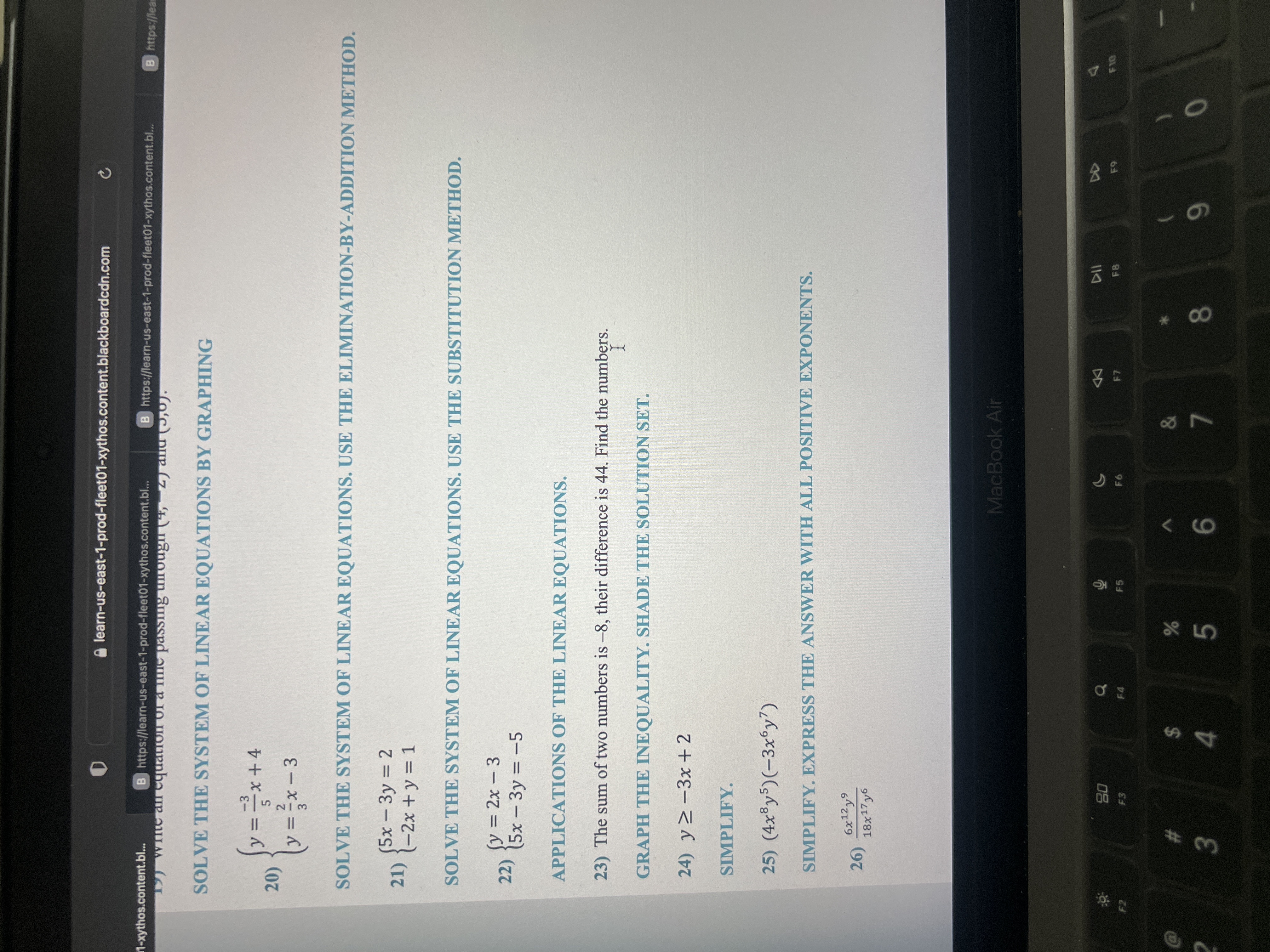 equation of a Tie passing through (1, 2) and (5,0 SOLVE THE