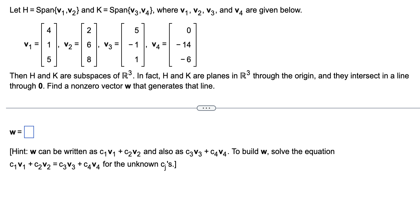 in the xy-plane. Find two Y specic examplestwo vectors, and a vector