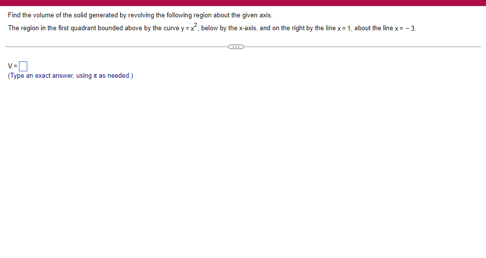 answer, using 1: as needed.) Use the shell method to nd the