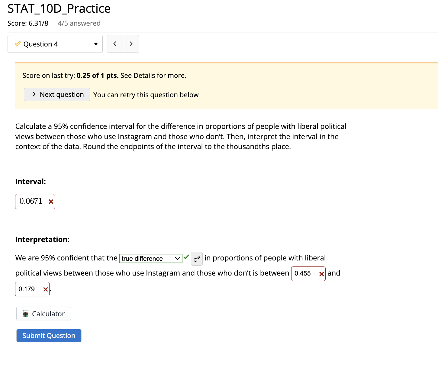 each question , thank you ! STAT_1 2 B_Preview Score: 6.7/10 5/7