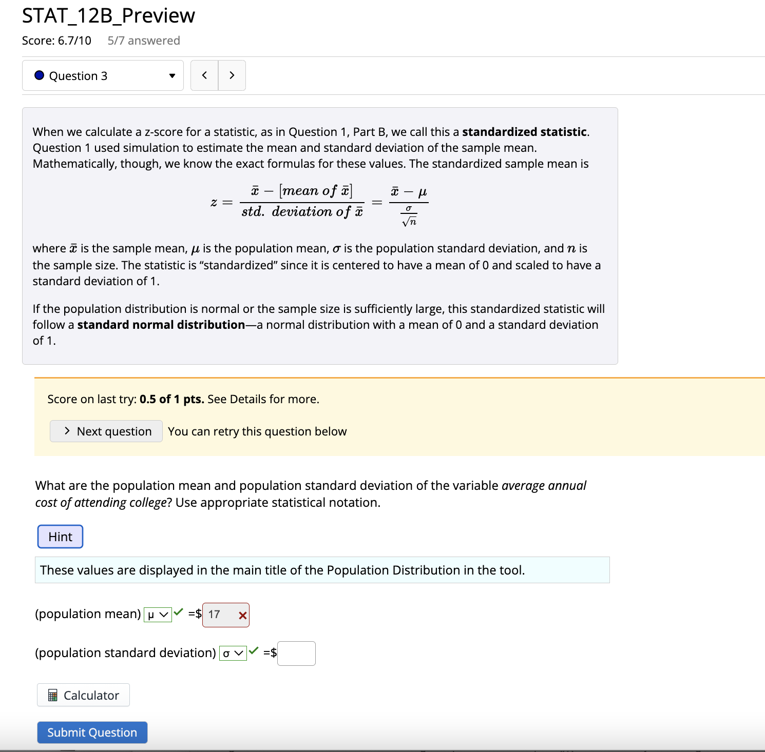 will use this data analysis tool to simulate random samples of colleges