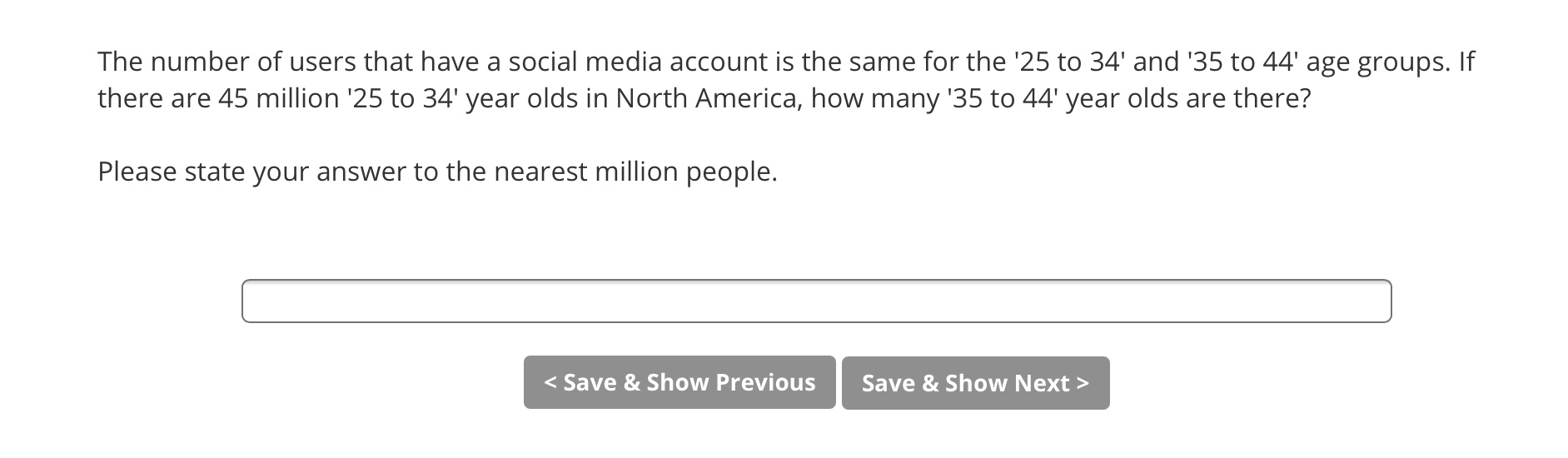 workings. The number of users that have a social media account is