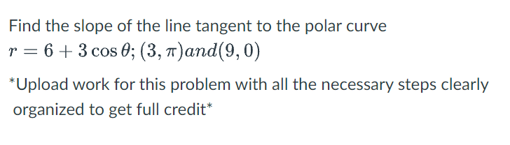 equation r(sin 0 - 2 cos 0) = 0 *Upload work for