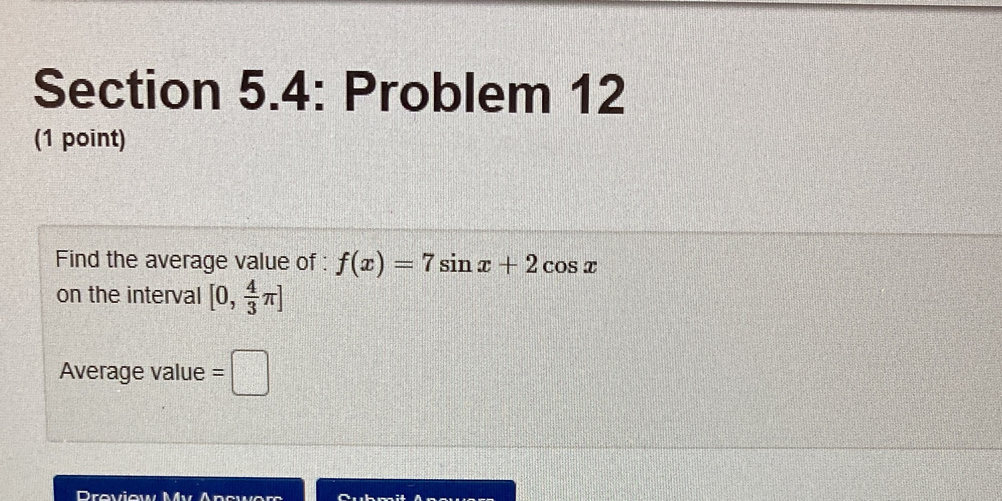I keep getting the wrong answer on this problem and am unable