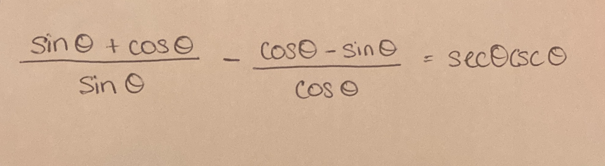 sin o A- cosc COSC cps o scecsce
