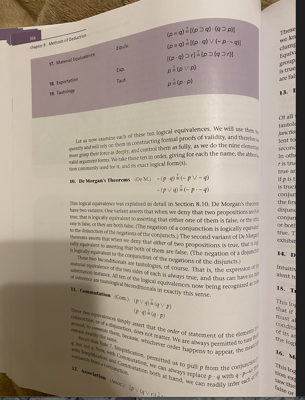 know how to construct the proofs. Here is a sample argument and