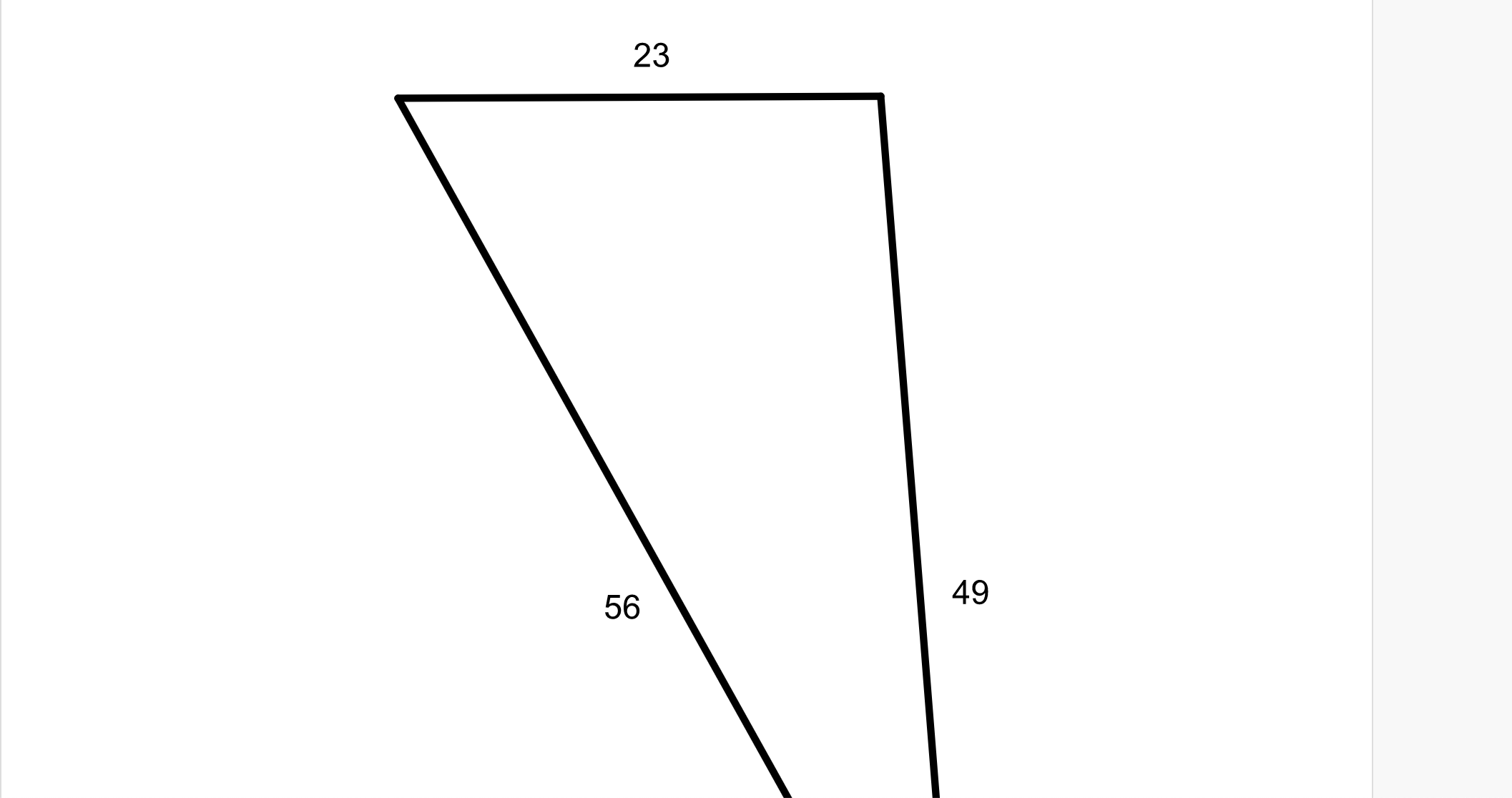 shown below. Round your answer to the nearest tenth and do not