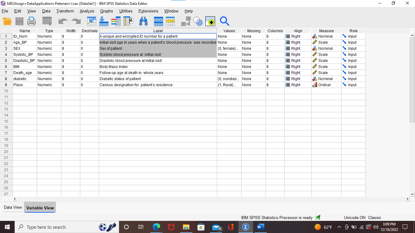 How do you export data from spss to microsoft word from a