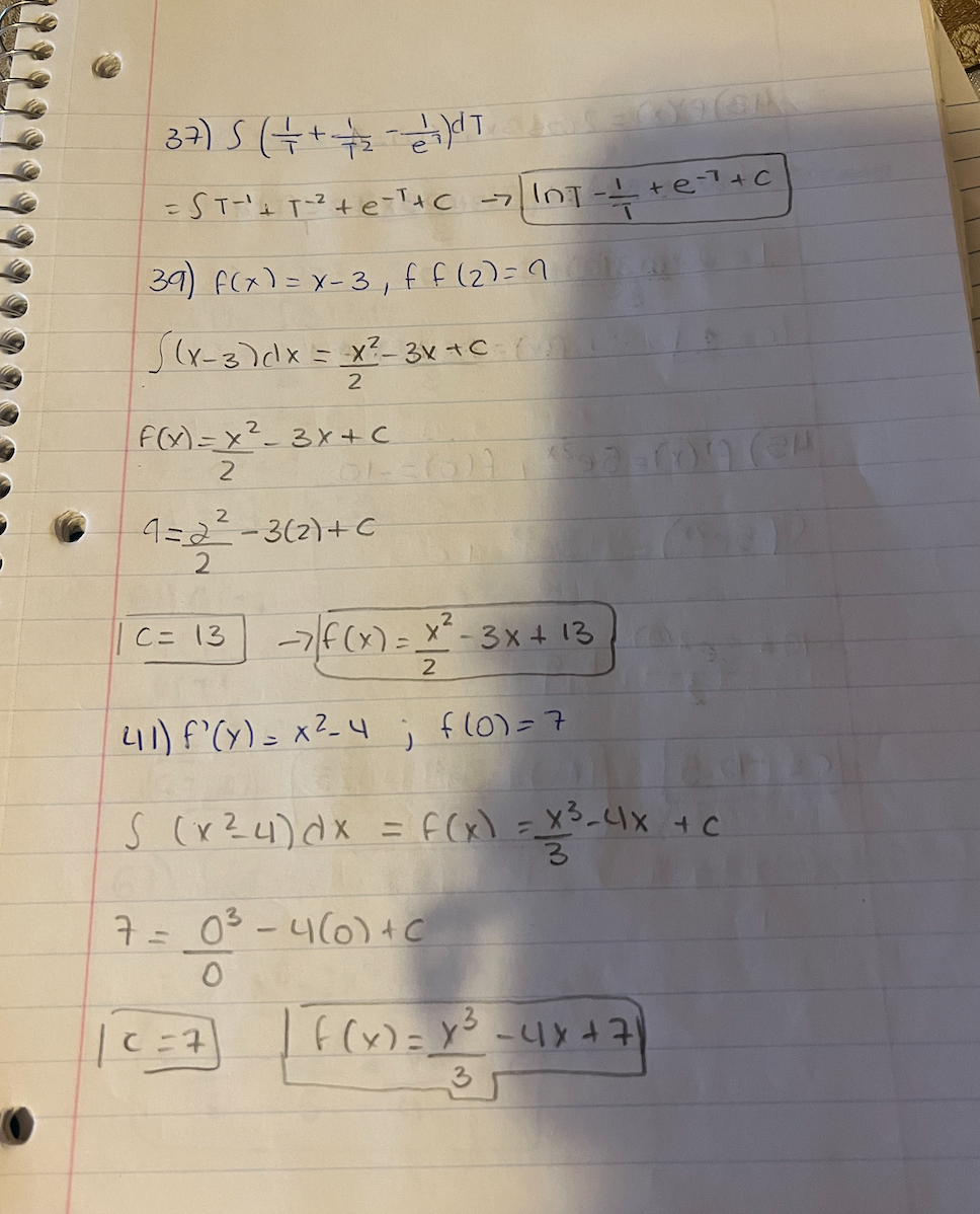 same format as is shown in the examples. Evaluate. 29. (5 sin