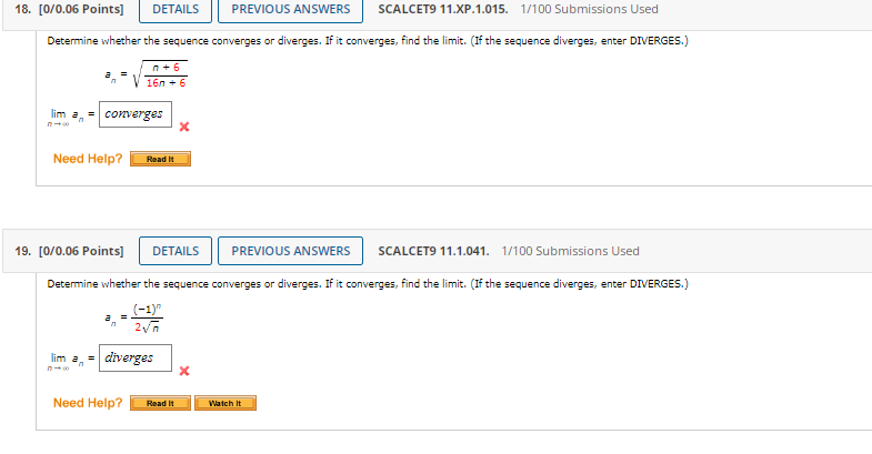 I,' IDO Submissions Used enter DIVERGES.) I,' IDO Submissions Used the If