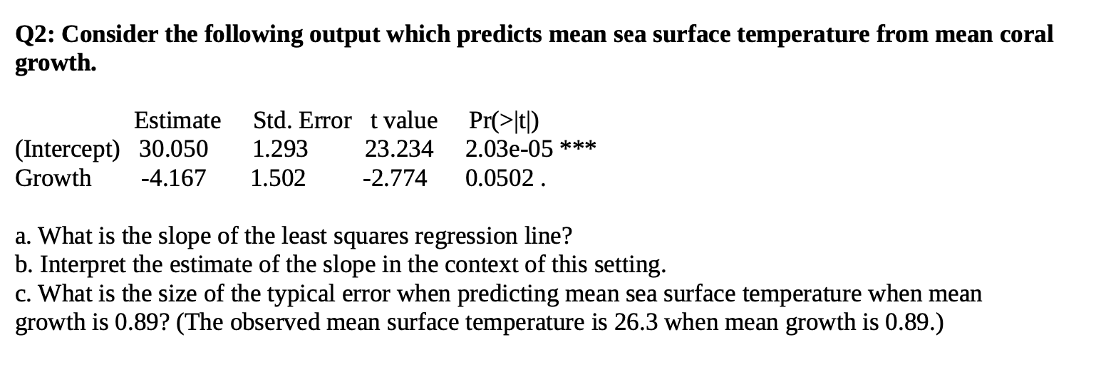 the condition is satised? a. Linearity b. Constant variance c. Independence (1.