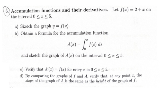 that accumulation begins at the value :1: = 1 instead of :1: