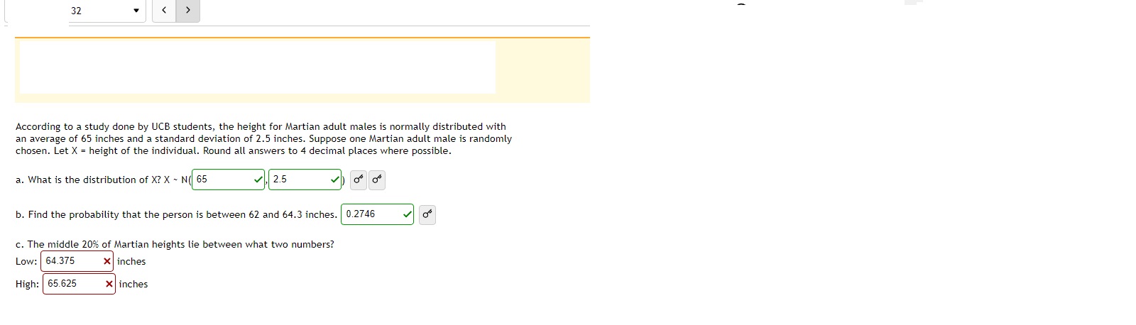 people. 0.40853 d. Between 20 and 25 (including 20 and 25) of