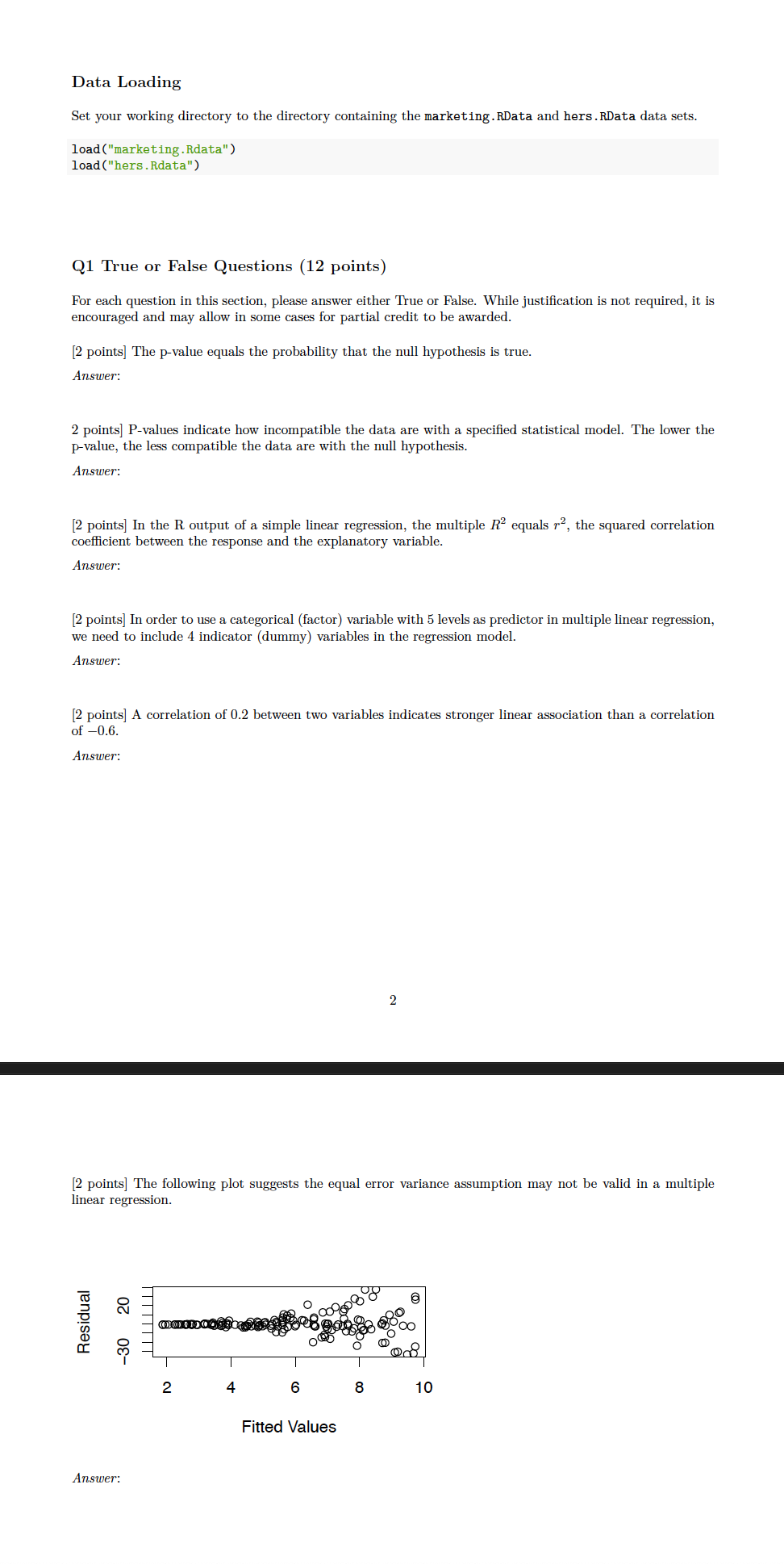 Data Loading Set your working directory to the directory containing the