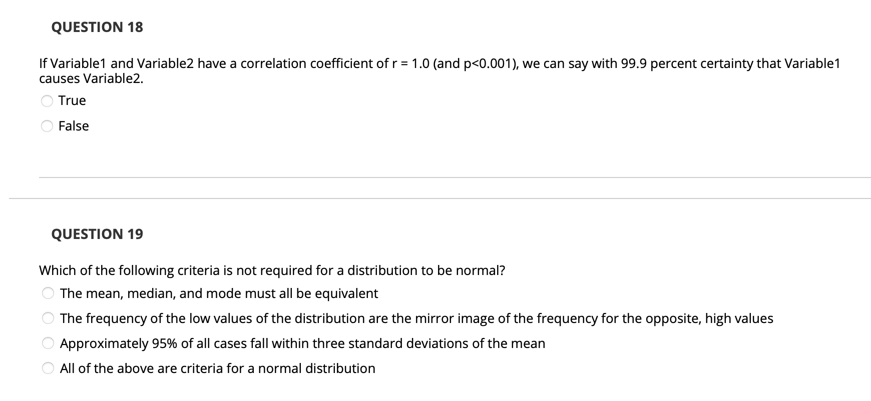 the likelihood that significant differences or associations exist in the population, based