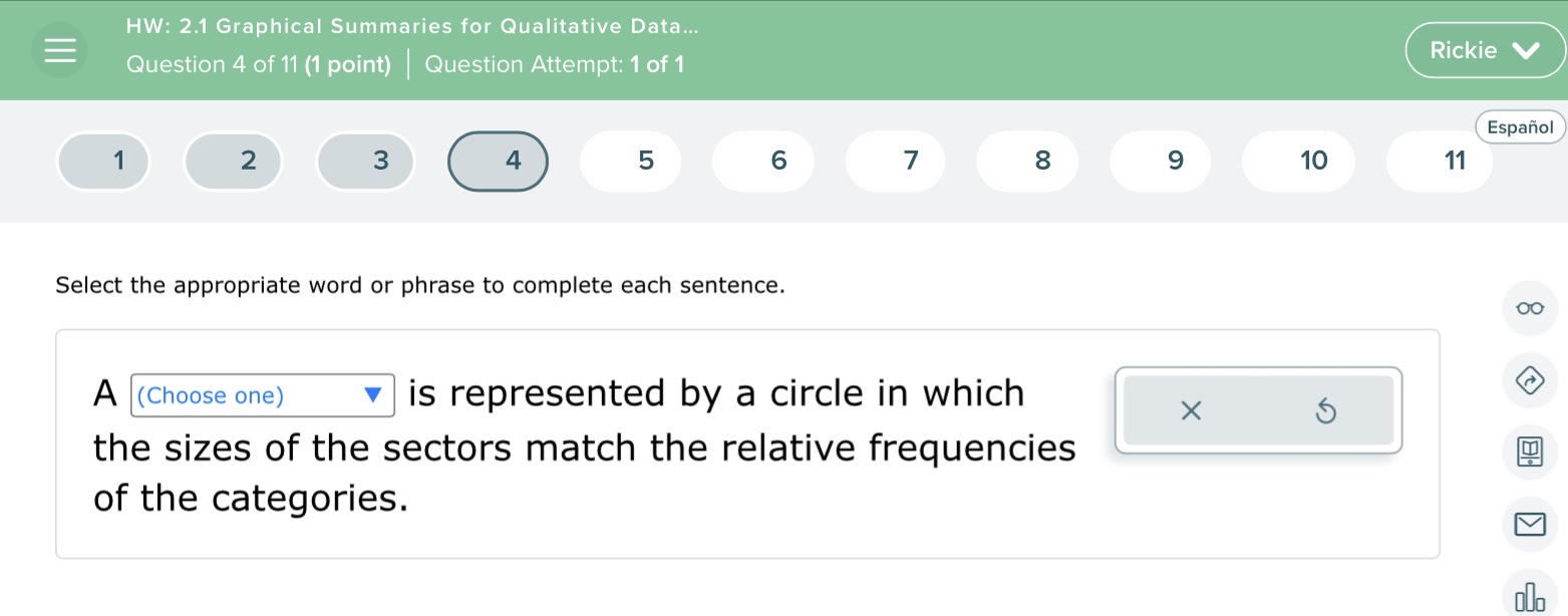  HW: 2.1 Graphical Summaries for Qualitative Data... . . . _