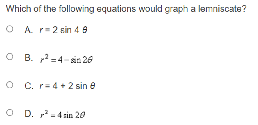 horizontal directrix at a distance of NIW units above the pole O