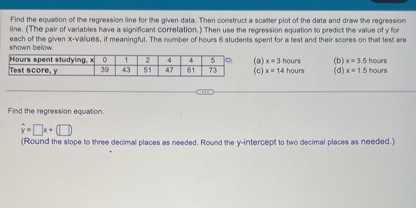 2. What does the graph look like? 3. Predict the value of