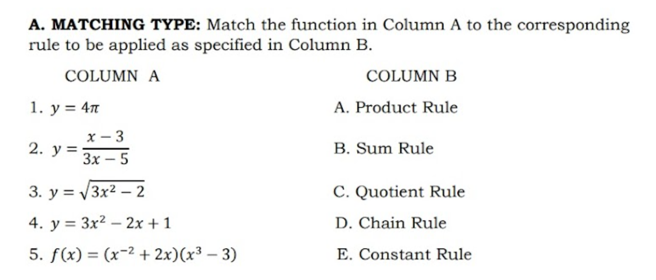 If the function f (x) is differentiable at x = c, then