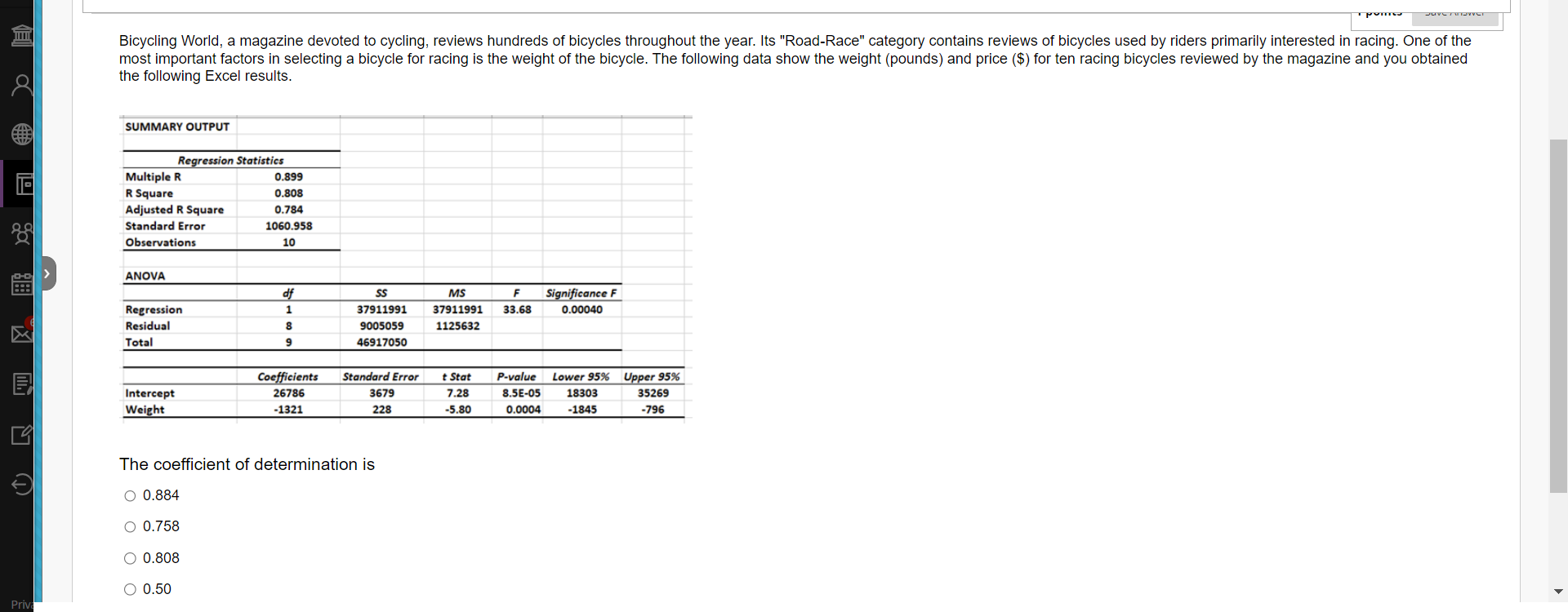 82, 96, 94, 79, 96, 101, 92 Using Descriptive Statistics of Data