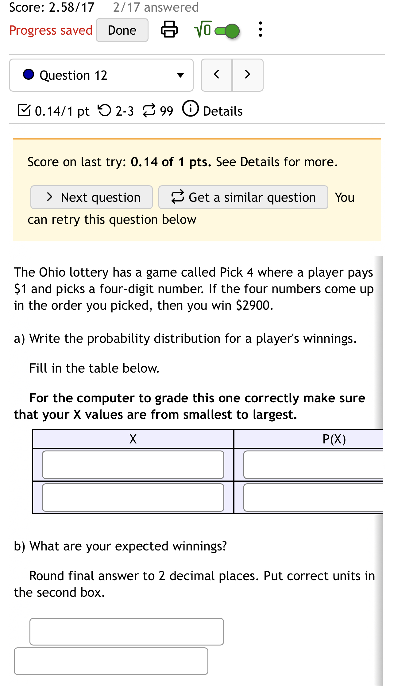 a player picks six numbers from 1 to 23. If the player