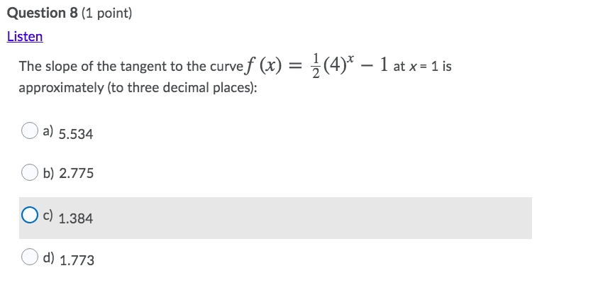 4at ( a) Is stretched vertically by a factor of 4 ()b)