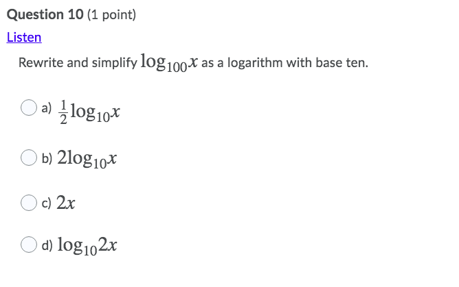 units to the left O d) Is stretched horizontally by a factor