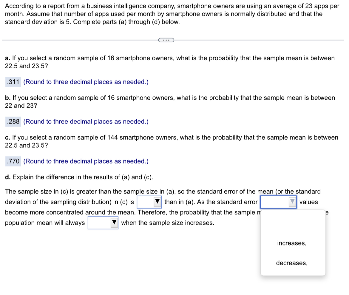 please help with answering D.less or greaterincrease or decreaseincrease or decreasethanks According