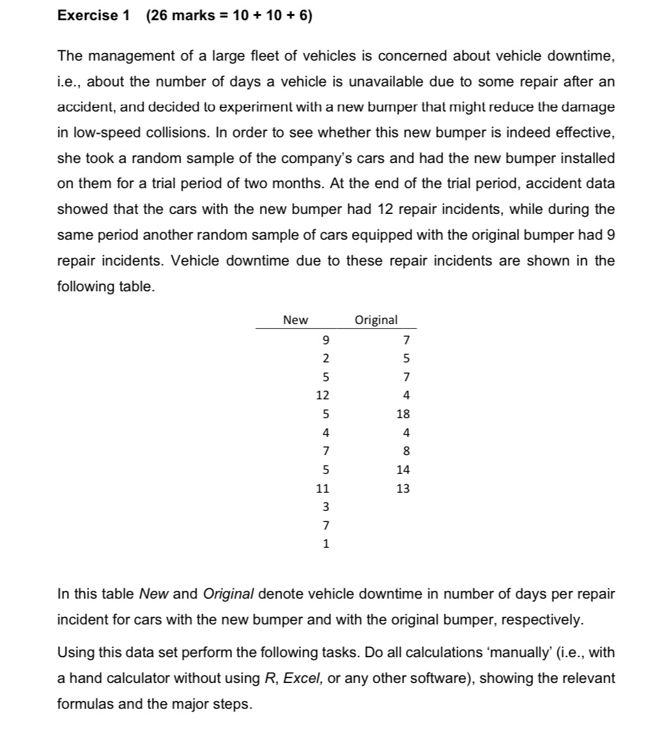 Manual solutions please :)a) (10 marks)Do these data provide sufficient information to
