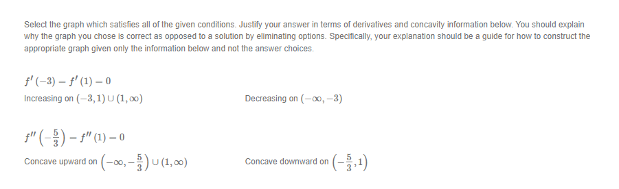 to construct the appropriate graph given on"/ the information below and not