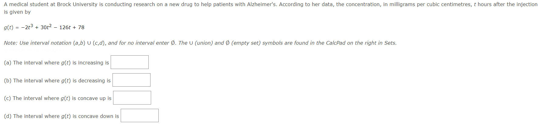 y) of the function y = 2x - 27x2 + 48x +