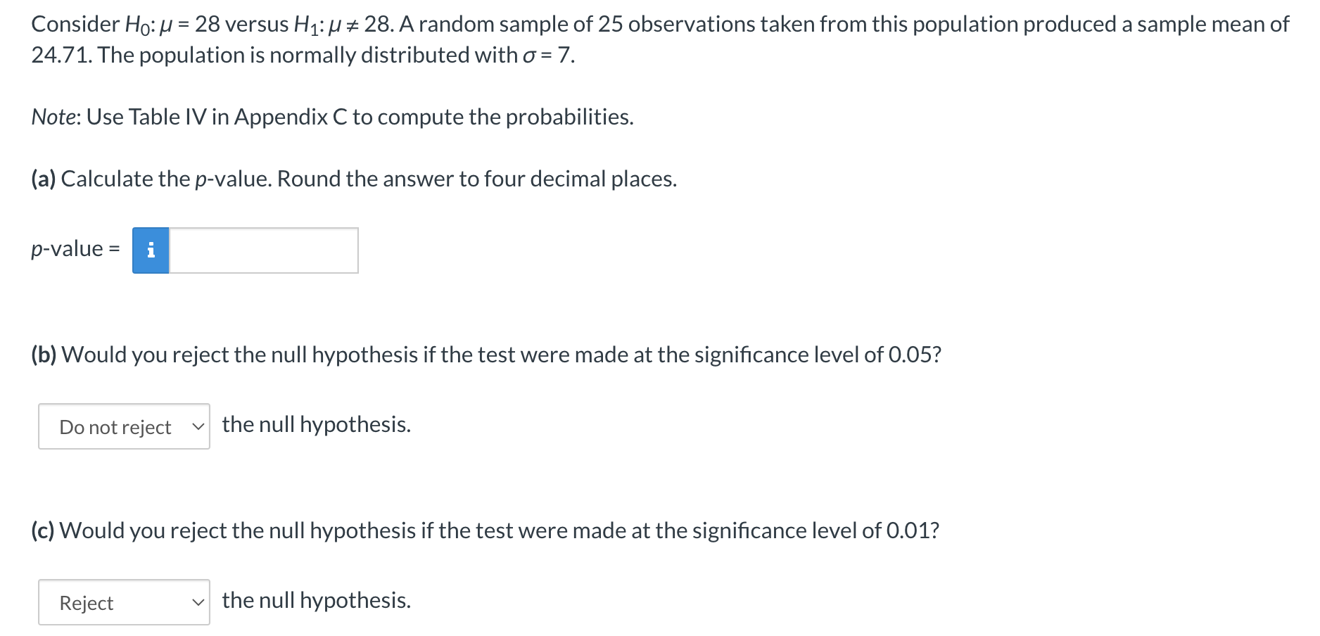 2 score corresponding to a 95% condence level, 20/2. Recall that (1