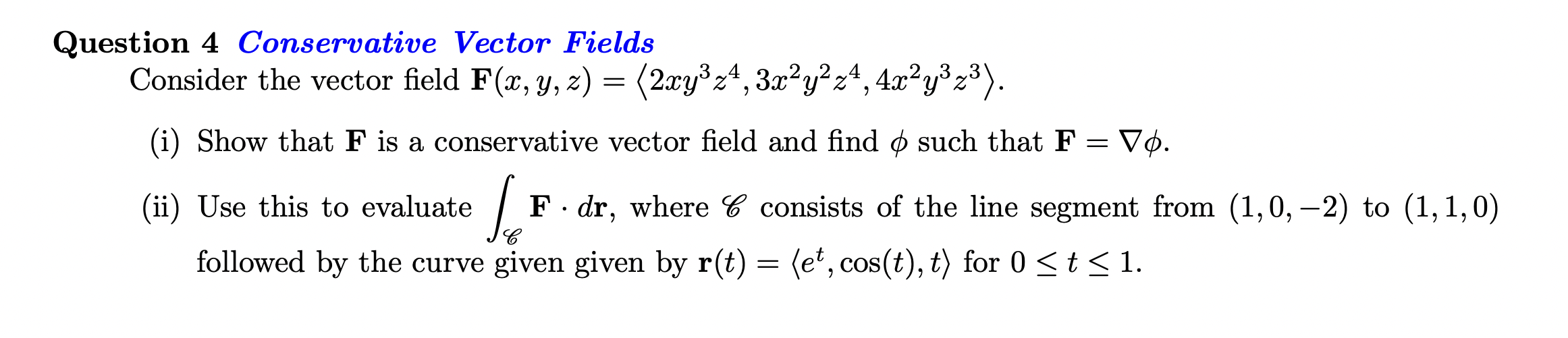 Please answer all parts! Please show all work and explain in detail.