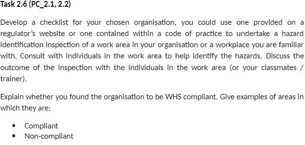 you could use one provided on a regulator's website or one contained